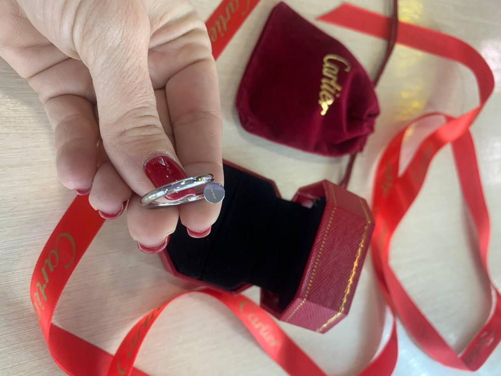 Кольцо Гвоздь посеребрение / Брендовое кольцо Cartier в красивой брендовой упаковке Одесса - изображение 10