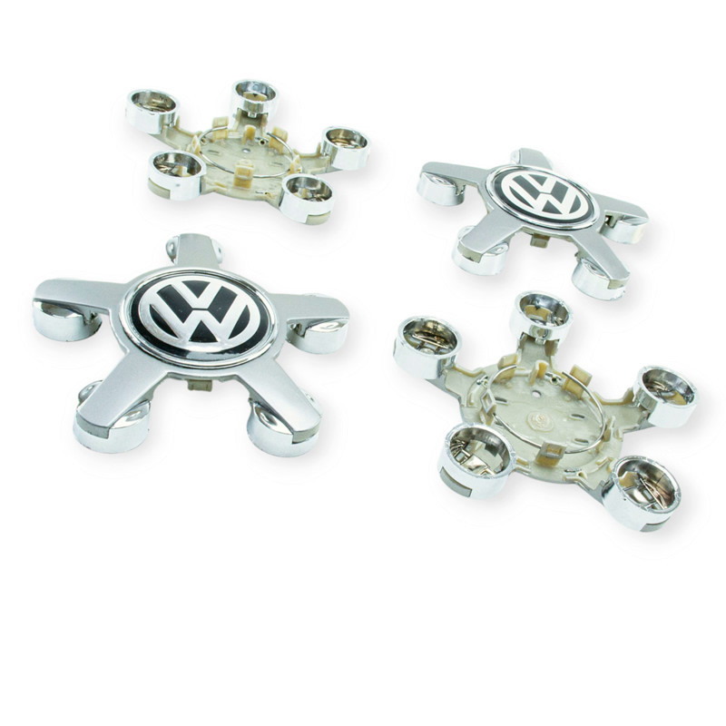 Колпачок заглушка диска vw 57/135мм (к-т 4шт) с кольцом, под болты 