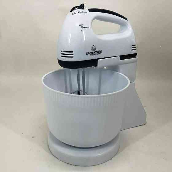 Міксер побутовий кухонний Crownberg, Ручний міксер-мішалка, Міксер для тіста на кекс RW-89 Івано-Франківськ