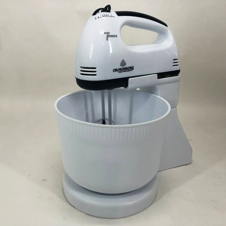 Міксер побутовий кухонний Crownberg, Ручний міксер-мішалка, Міксер для тіста на кекс RW-89 Івано-Франківськ - фото 3