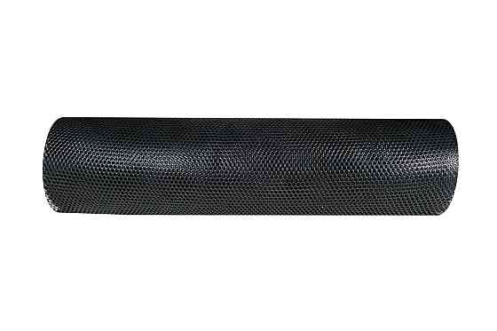 Сітка пластикова 6*8 1,2 м*30 м від кротів чорна Сота Дніпро