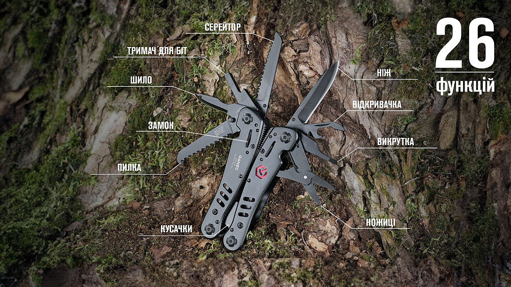 Мультитул Multi Tool Ganzo G302-В Киев - изображение 18