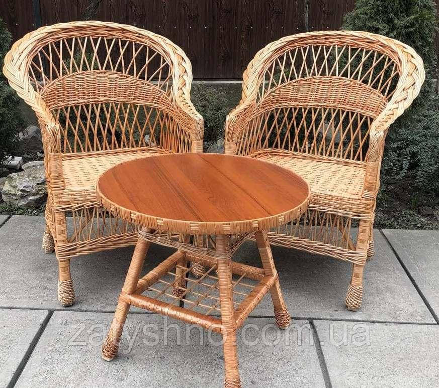 Мебель плетеная с круглым столом Киев - изображение 4