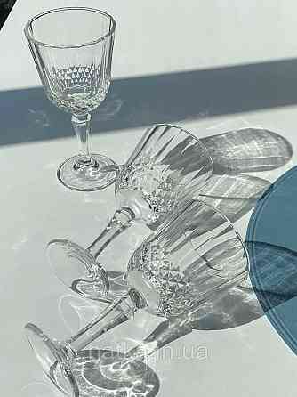 Набір келихів 6 шт "Джесика" 215 мл для вина прозорий для дому та ресторану Київ