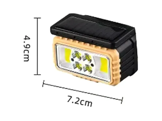 Ліхтар налобний Type-C Solar із сенсорним датчиком Bailong LY-805S Одеса