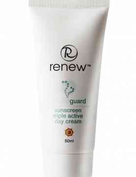 Renew Крем дневной увлажняющий тройного действия для проблемной кожи SPF 15 TRIPLE ACTIVE DAY CREAM 50 мл Днепр