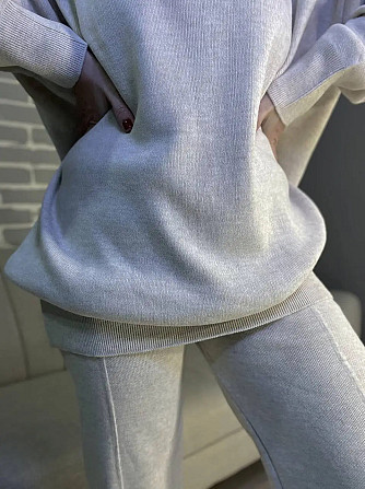 Платье женское My fashion 2024101 свитер воротник хомут оверсайз удлиненный one size, світло-бежевый Одесса - изображение 8