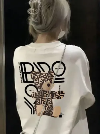 Футболка женская с принтом  46 Белая 2664084138 Днепр