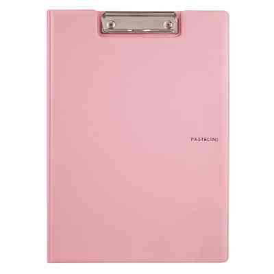 Клипборд-папка Axent Pastelini з металевим кліпом А4 вініл Рожева (2514-10-A) Вінниця