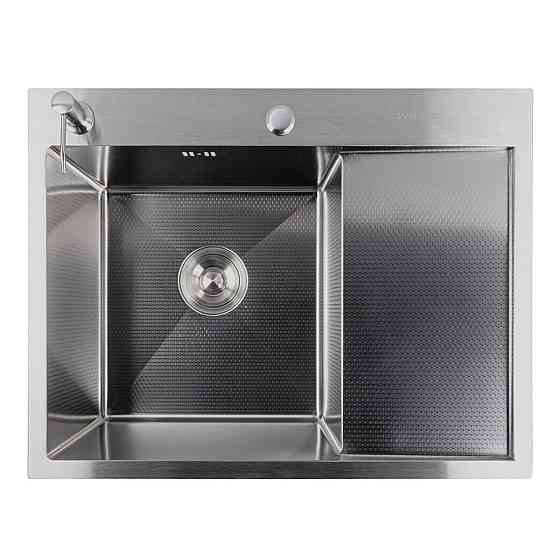 CM 65*50 L DÉCOR Мийка нержавійка Valeso Handmade (3.0/0.8) Коломыя