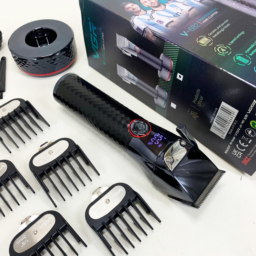 Машинки для стрижки професійні машини VGR V-682, Перукарські машинки професійні, Тример бездротовий NK-59 Івано-Франківськ - фото 10