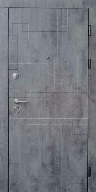 Форт-М Двері квартирна модель Лабіринт комплектація "Стандарт Плюс" колір Оксид темний 960 Київ - фото 1