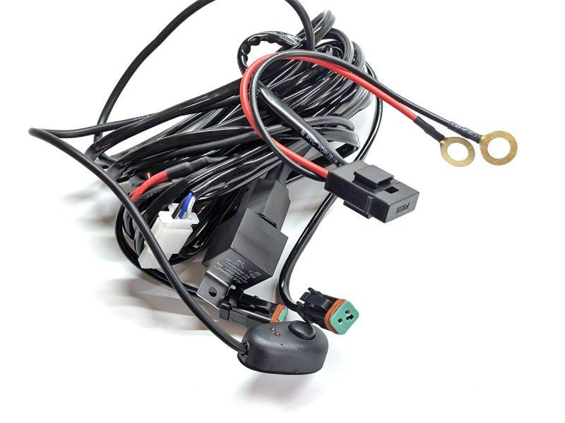 Універсальна проводка StarLight №11 для фар робочого світла 5,6м 240W кнопка ON-OFF (1 режим) + реле 12V Харків - фото 2