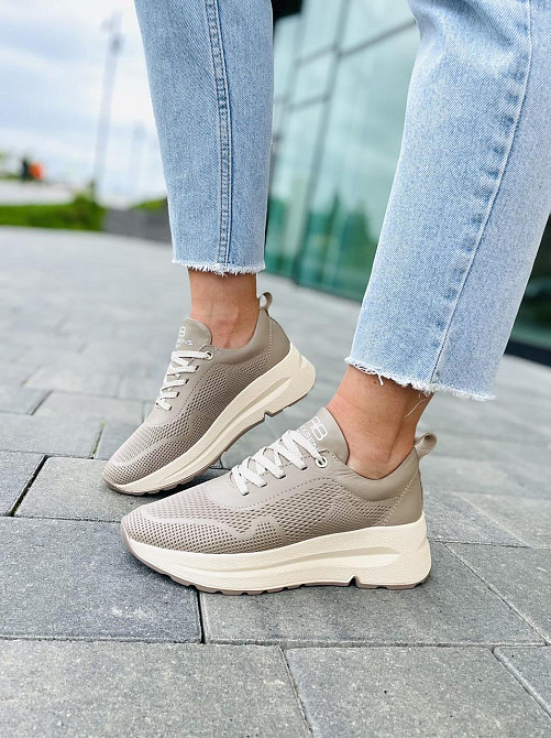 ALEX BENZ Кросівки жіночі ALEX BENZ 21205 ST капучіно (весна-літо, шкіра натуральна) (5024) Коломия - фото 1