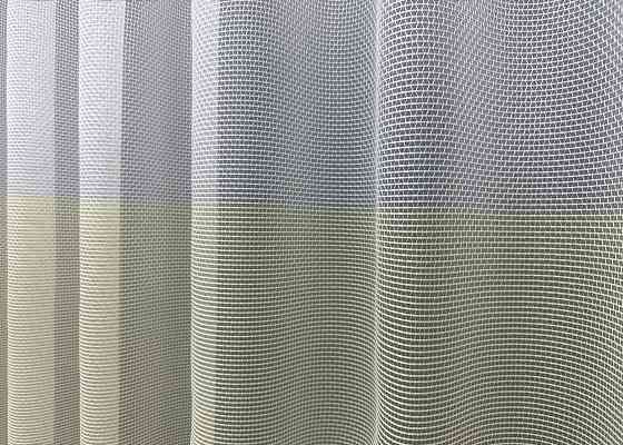 Тюль VR-Textil 1744т Сітка Льон Білий з молочним 300х250 см (42-0757) Київ