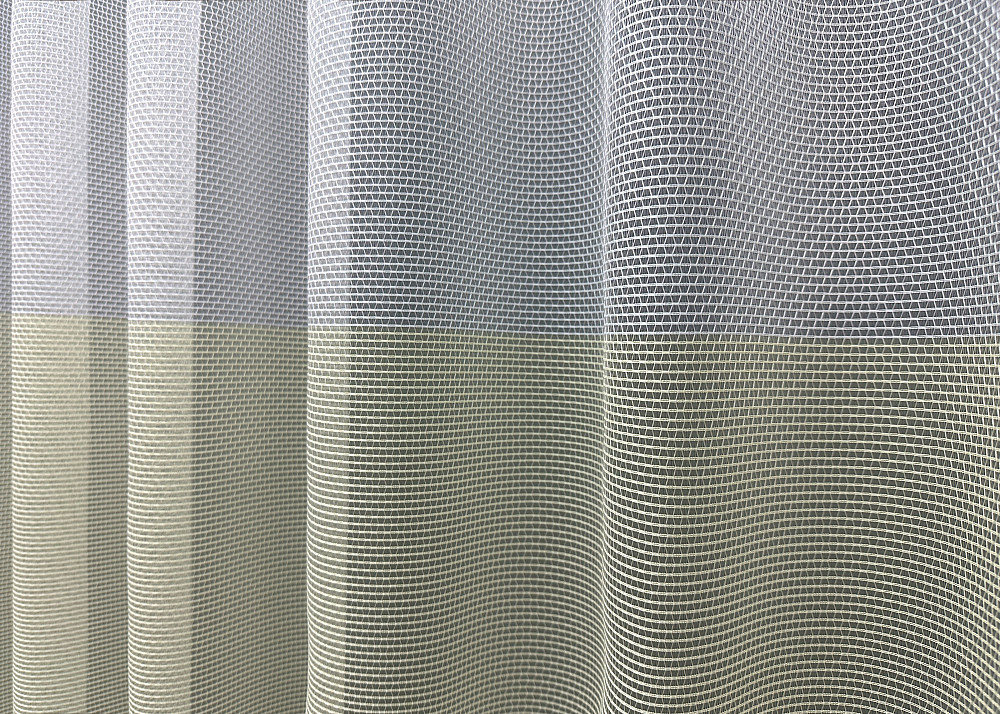 Тюль VR-Textil 1744т Сітка Льон Білий з молочним 300х250 см (42-0757) Київ - фото 5