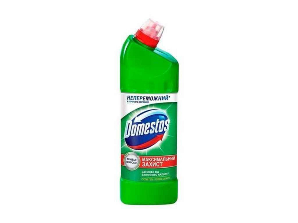 Гель для мытья унитаза 750мл ХВОЙНА СВЕЖЕсть 24 часа ТМ Domestos Киев - изображение 1