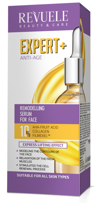 Ремоделирующая антивозрастная сыворотка для лица Эксперт+ Revuele 30 мл Киев - изображение 1