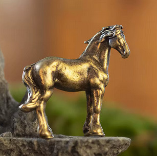 Фигурка из бронзы миниатюрная Лошадь Киев - изображение 1