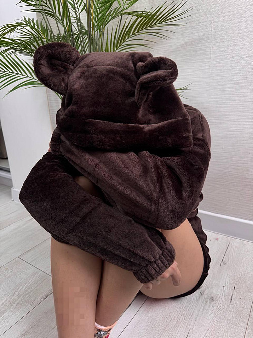Женская теплая повседневная махровая пижама плотная двухсторонняя махра Шоколад Одесса - изображение 6