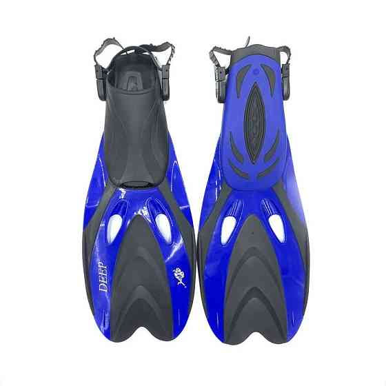 Ласты с открытой пяткой DLV Deep NE-66-43-46-B размер L/XL 43-46 синие Винница