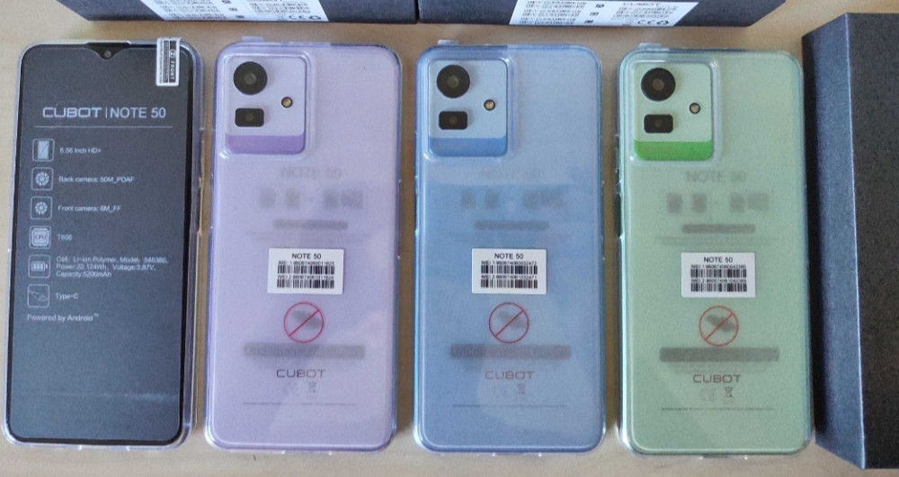 Телефон: CUBOT Note 50 8/256Gb. NFC 90Hz. IPS 5200Maч Android 13 + чехол, стекло ! Київ - фото 3