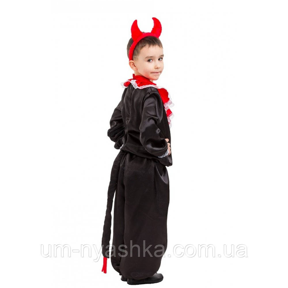 Детский маскарадный костюм на Чертик Чертенок Черт Кривой Рог - изображение 2