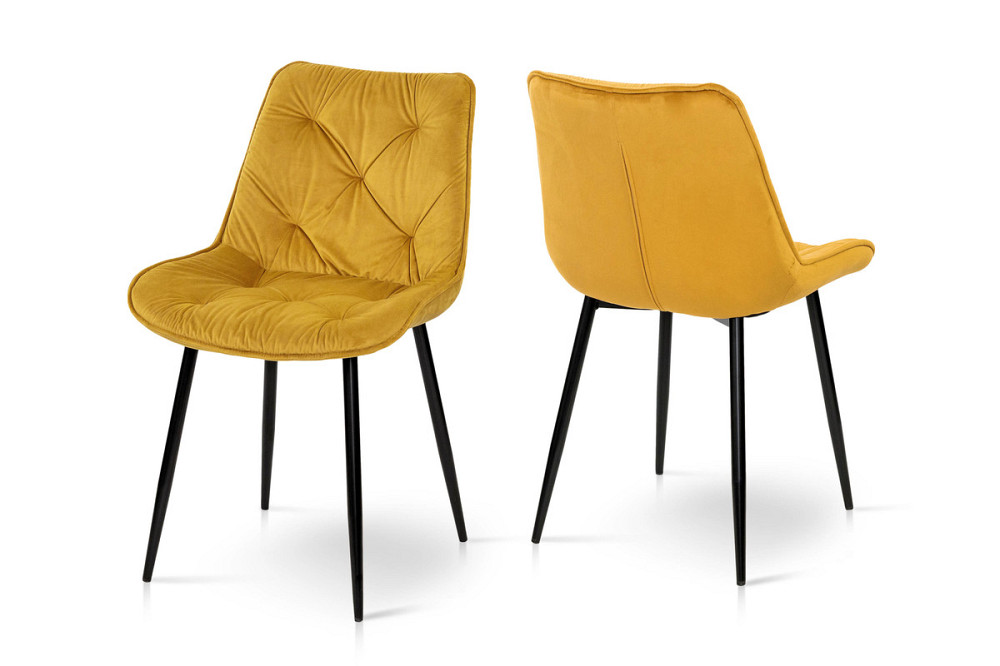 Стілець Прадо чорний, велюр карі Київ - фото 6