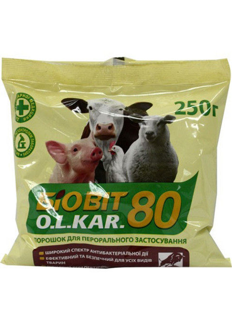 Биовит-80  250г O.L.KAR Винница - изображение 1