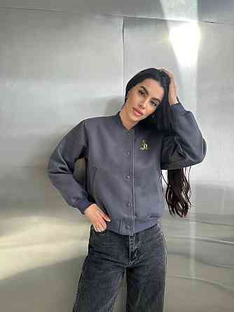 Кофта жіноча бомбер Графітовий М Харків