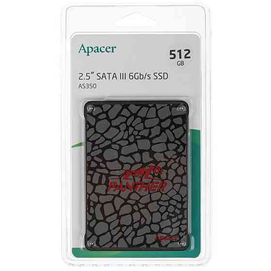 Накопичувач SSD Apacer AS350 512GB 2.5" 7mm SATAIII Standard Київ