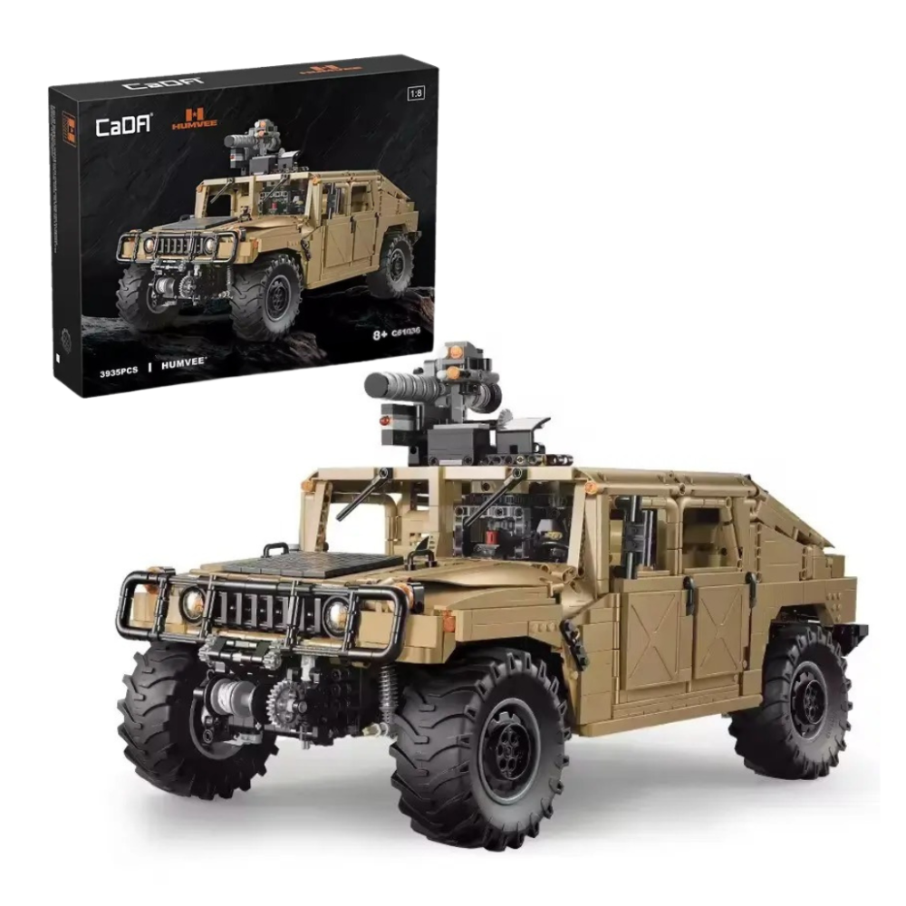 Конструктор дитяча військова ігрова машина джип позашляховик "Humvee H1" на 3935 деталі Кам'янець-Подільський - фото 1