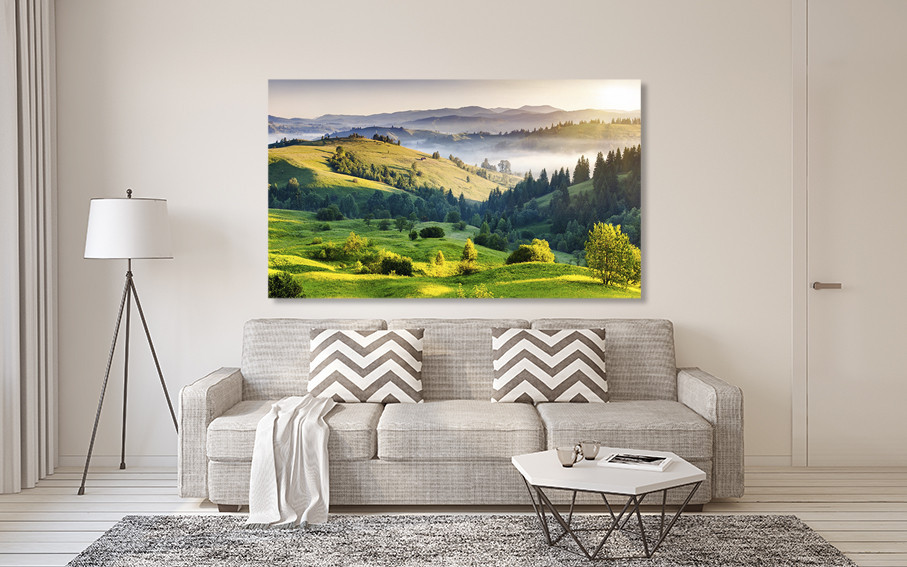 Картина холст в гостиную / спальню Природа гір    MLP_63 70x140 см Киев - изображение 2