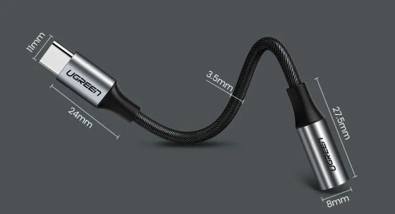 Перехідник Ugreen Jack 3.5 - Type C Луцьк