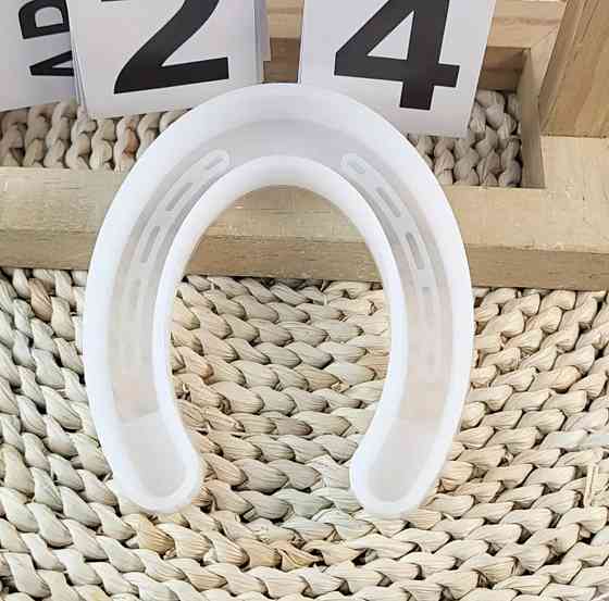 Молд силиконовый Подкова 95 на 108 мм серый Киев