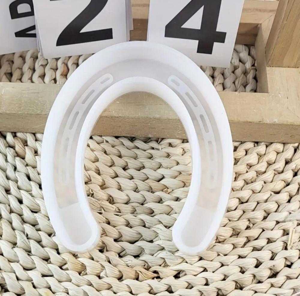 Молд силиконовый Подкова 95 на 108 мм серый Киев - изображение 3