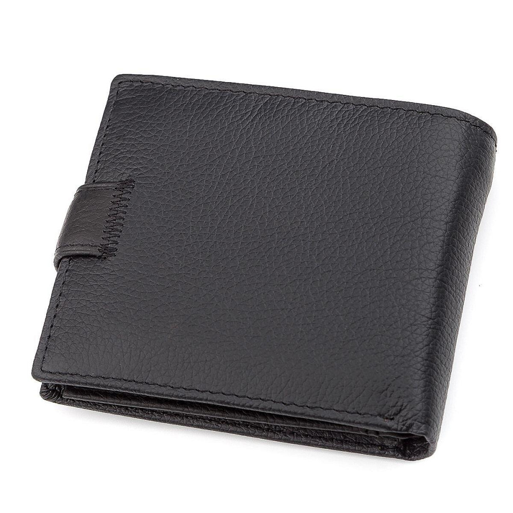 Мужской кошелек ST Leather 18339 (ST138) очень стильный Черный Киев - изображение 2