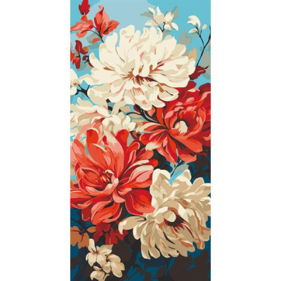 Картина по номерам ArtCraft Жоржини 40х80 см (13070-AC) Вінниця - фото 1