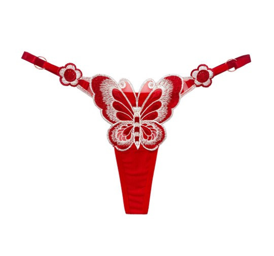 Труси з метеликом one size червоно-білий Київ - фото 2