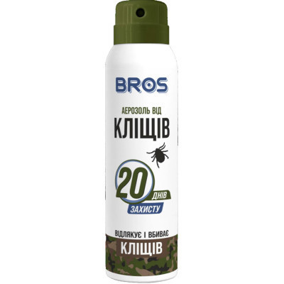 Аэрозоль от насекомых Bros от клещей 90 мл (5904517085121/5904517309982) Винница - изображение 1
