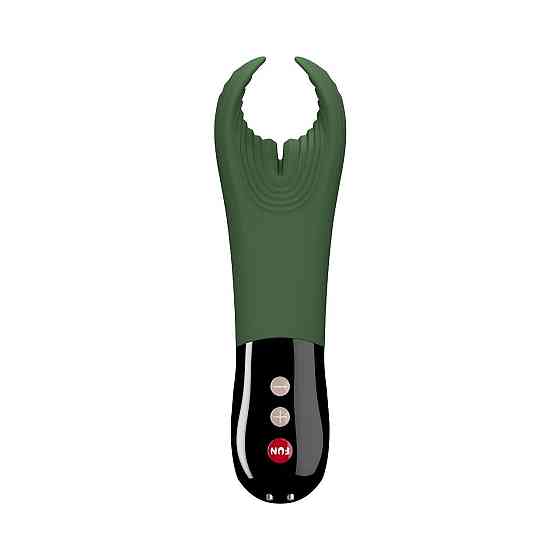 Вибратор для пениса Fun Factory MANTA moss green/black, подходит для парных игр Sex Aura Киев