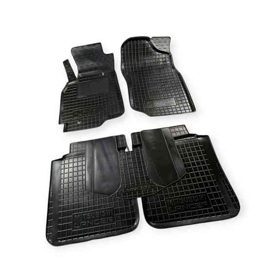 Килимки mitsubishi lancer 9 2000-2009, outlander 2003-2006 борт 2,5см, з перемичкою салону Мукачево