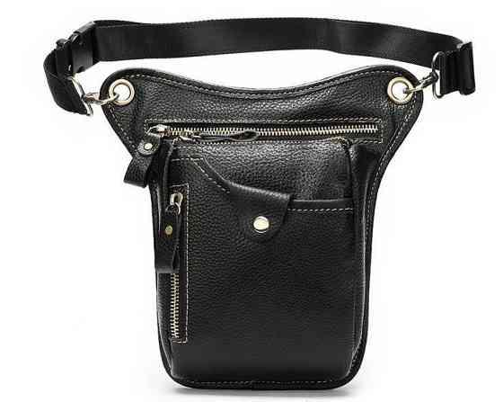 Сумка на пояс Vintage 14659 Чорна Київ