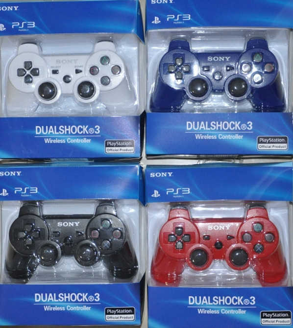 Беспроводной Джойстик/Геймпад для Sony PS3/PC DualShock 3/пс3/ черный Харьков - изображение 1