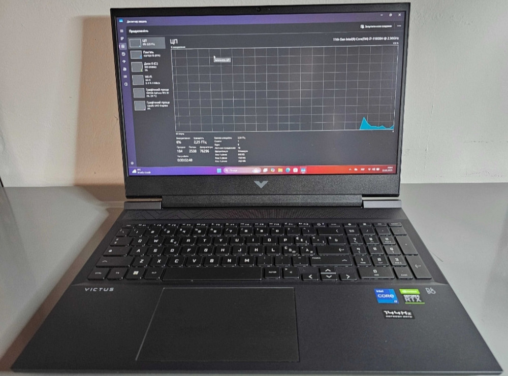 Игровой Ноутбук HP Victus /i7-11800H/ RTX3060. Харьков - изображение 2