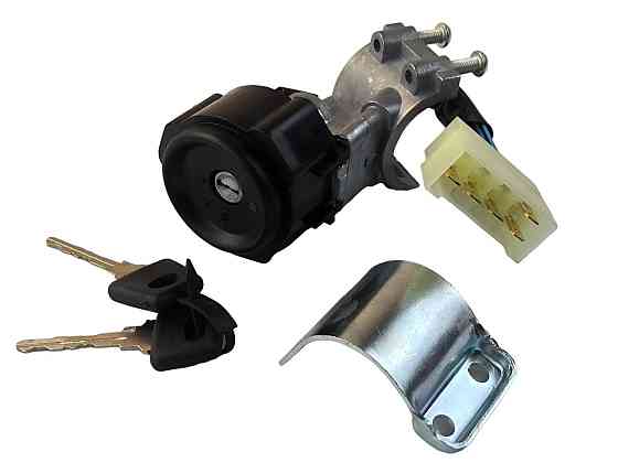 Замок ГАЗ 3302, 2217, 2705, 3221 зі скобою (5 контактів) запалювання Мукачево