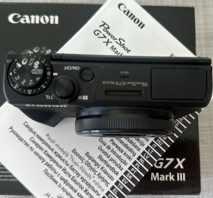 Фотоапарат Canon Powershot G7 X Mark 3 III Black. Киев - изображение 3