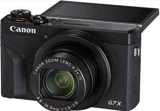 Компактный фотоаппарат Canon PowerShot G7 X Mark III Black 1 шт. NEW! Харьков