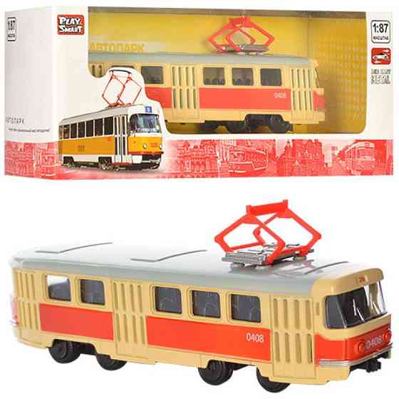 Іграшкова модель Трамвай PLAY SMART 6411 інерційний  6411A Вінниця