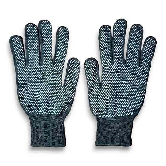Робочі рукавички нейлонові з мікроточкою — тонкі господарські перчатки для саду, городу та дачних робіт Харків
